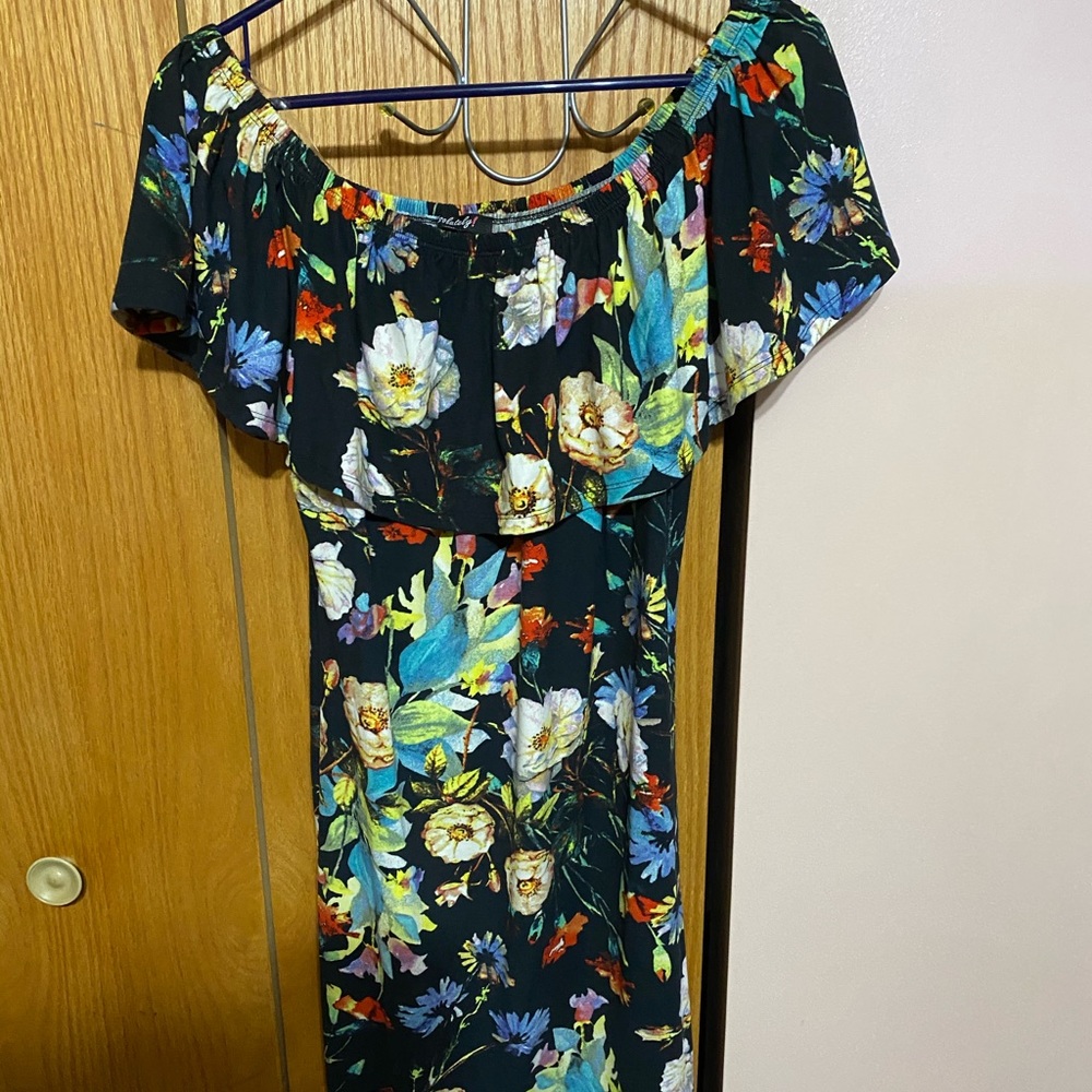 Plus Size off the Shoulder Dress